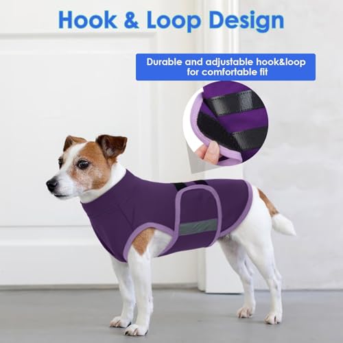 Dog Anxiety Relief Coat (Purple / X-Small)