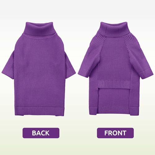 Small Dog Sweater (Purple / Small)