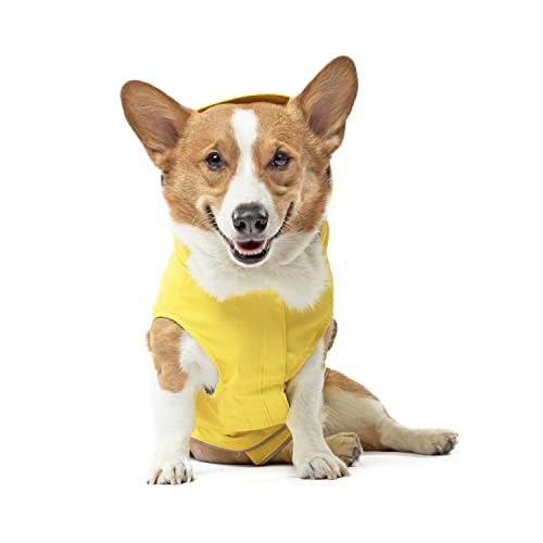 Torrential Tracker Dog Rain Jacket (28 (27-29" back length) / Yellow)