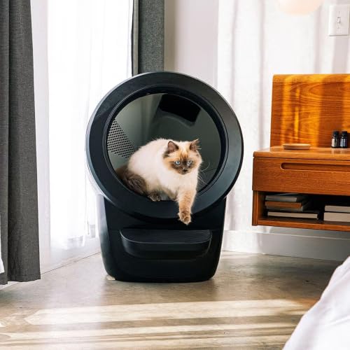 Litter Robot 4 with Step & Fence (Black / Robot Only)