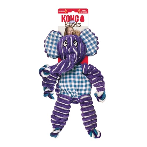 Floppy Knots Rope and Plush Dog Toy (Elephant / Medium/Large)