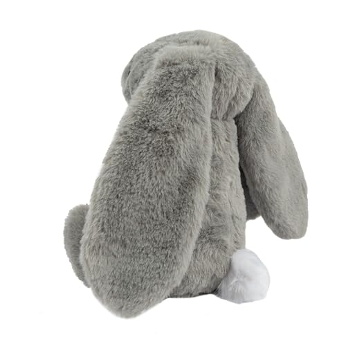 Bunny Buddy Squeaky Plush Dog Toy (Bunny (Gray) / Large)
