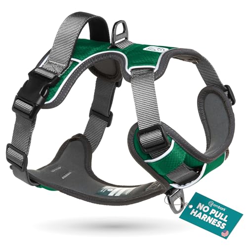 Embark No Pull Dog Harness (M / Green)