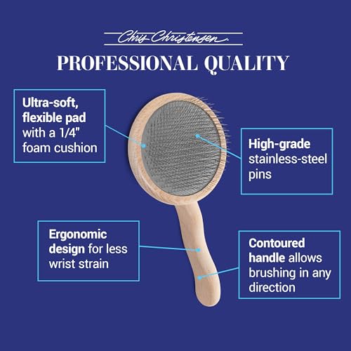 Mark VIII Round Head Slicker Brush for Dogs (Mark VIII Round)