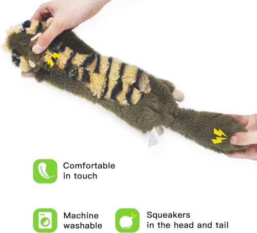 Dog Squeaky Toy No Stuffing 6 Pack (For Medium and Large Breed / 6 Pack - Variety)