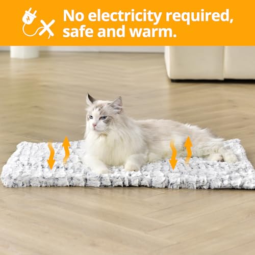 Self Warming Cat Pad (White / 24 x 18 in)