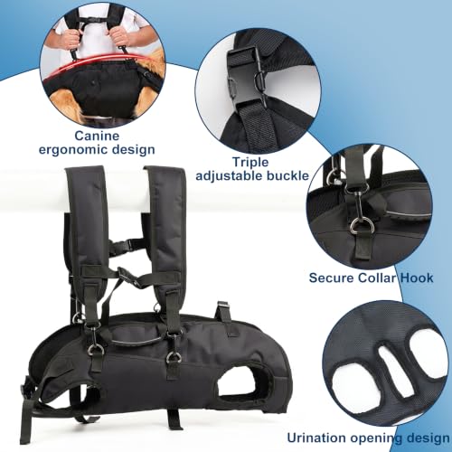 Dog Backpack Carrier Lift Harness (Large)