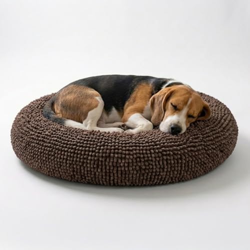 Cloud K 9 Bed for Dogs & Cats (Medium (35''X35'') / Chocolate Brown)