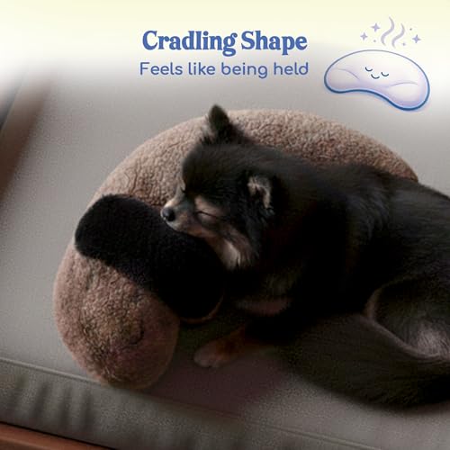 CuddleBun Heartbeat Puppy Toy Sleep Aid (Cocoa)