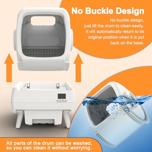 Automatic Cat Litter Box Self Cleaning