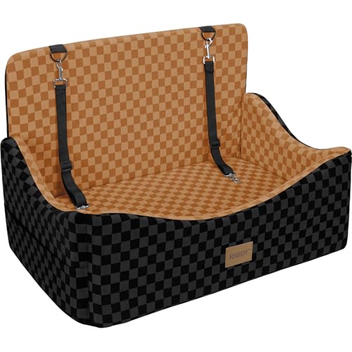 Dog Car Seat for Medium (Large / Brown)