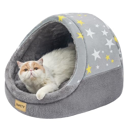 Cute Cat Beds for Indoor Cats (Medium / Gray)