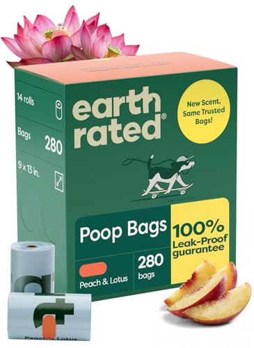 Dog Poop Bags on Refill Rolls (280 Bags)