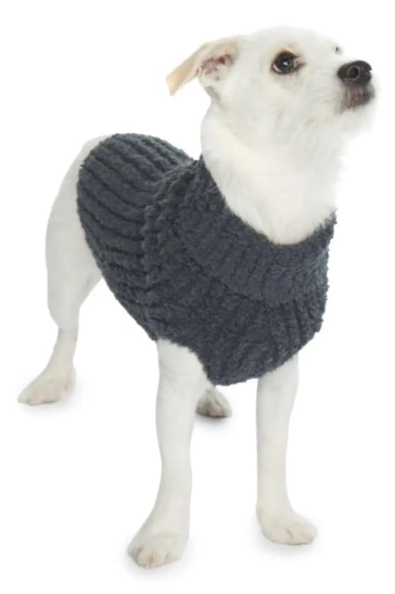 CozyChic® Ribbed Pet Sweater (XX-Large / Slate Blue)