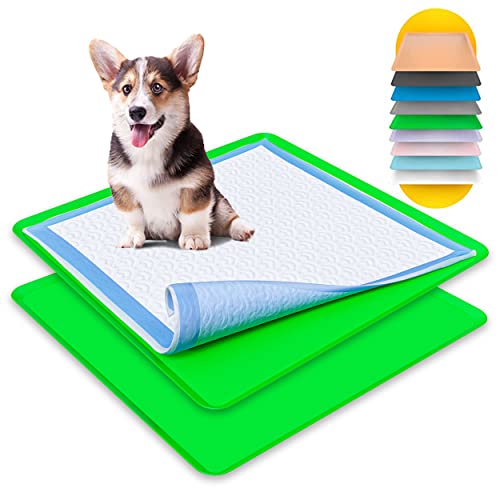 Dog Pee Pad Holder (Green / 2 Pack)