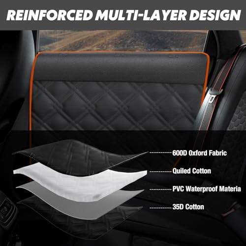 Car Door Protector for Dogs (Fit for Sedan/Family Car/Small SUV)
