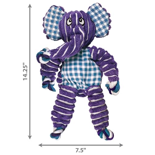 Floppy Knots Rope and Plush Dog Toy (Elephant / Medium/Large)