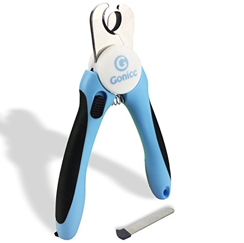 Professional Pet Nail Clippers & Trimmer for Medium Small Dogs Cats (For Medium to Small Dogs)