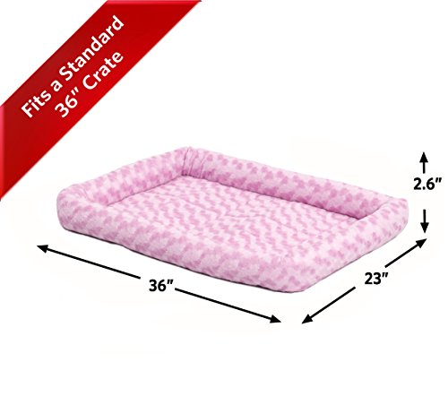QuietTime Fashion Dog Bed (Pink / 36 Inch)