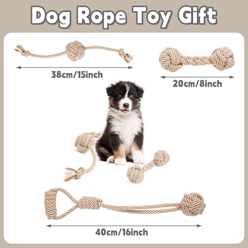 Dog Rope Toy for Small Dog 3pcs (3pcs)