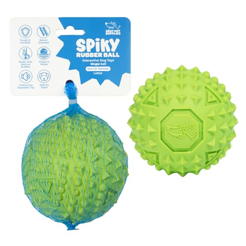 Squeaky Dog Toys with Soft Durable Fabric for Small (Green / Large)