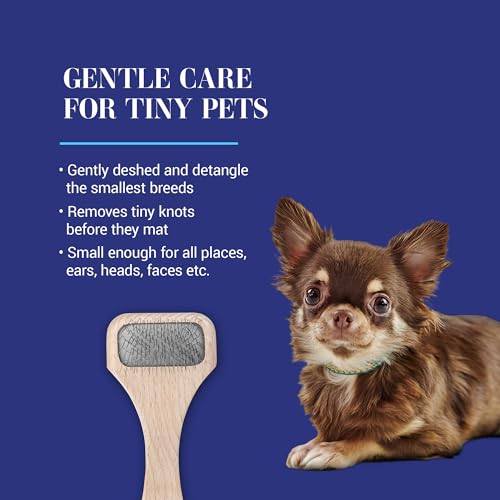 Mark X Tiny Slicker Brush for Dogs (Mark X Tiny)