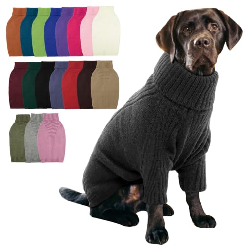 XXXL Dog Sweater (Grey / XXX-Large)