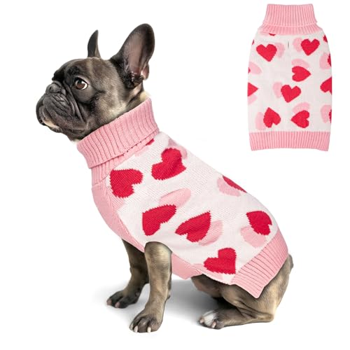 Valentines Dog Sweater (Large (11-19lbs) / Valentine)