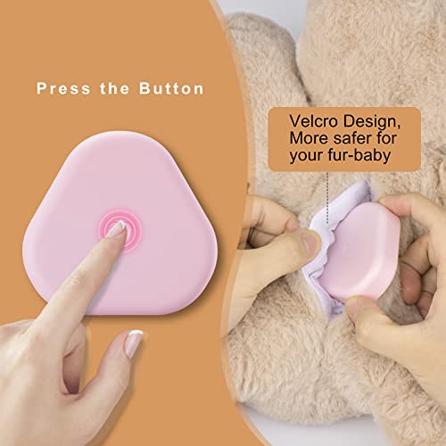 Puppy Heartbeat Toy for Anxiety Relief Dog Behavioral aid Toy for Puppies Sleep Aid Separation Anxiety Soother Cuddle (Brown)