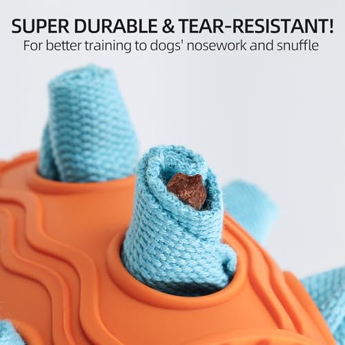 Interactive Dog Toy (Orange)
