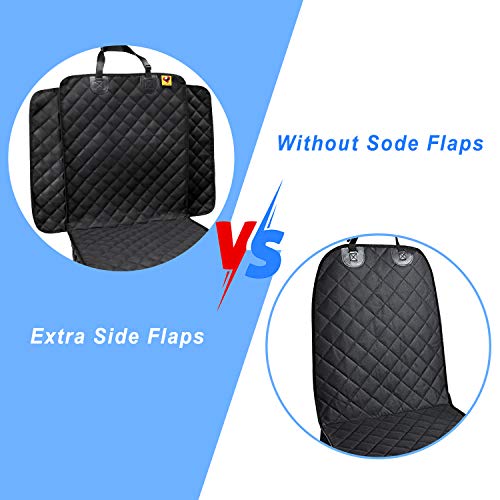 Car Seat Covers Front Seats (Black-1 Pack)