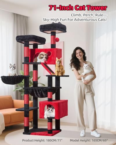 Gothic Cat Tree (Gothic / 71 Inches)