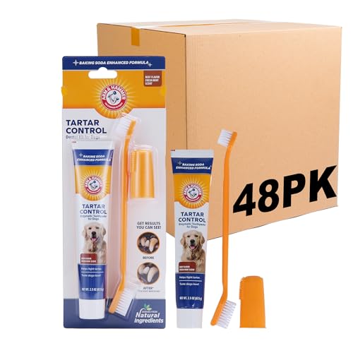 Tartar Control Dog Dental Kit (2.5 Ounce (Pack of 48))