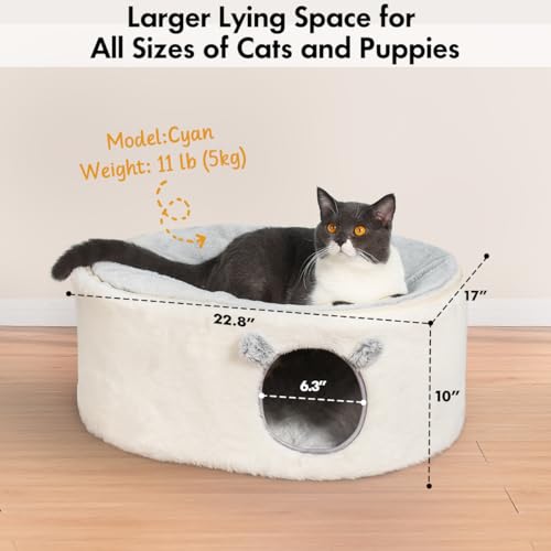 Enclosed Cat House for Indoor Cats