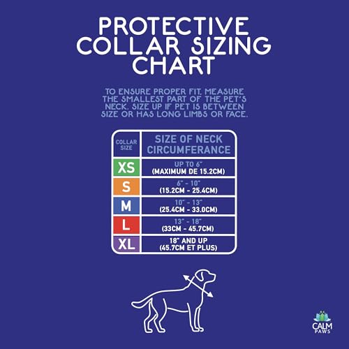Calm Paws Protective Inflatable Collar w (X-Small)