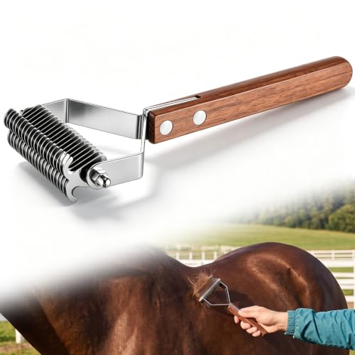 2 sided Livestock Shedding Comb (2-sided)