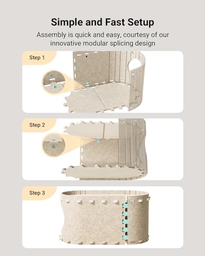 Cat House for Indoor Cats (Cream / Single)