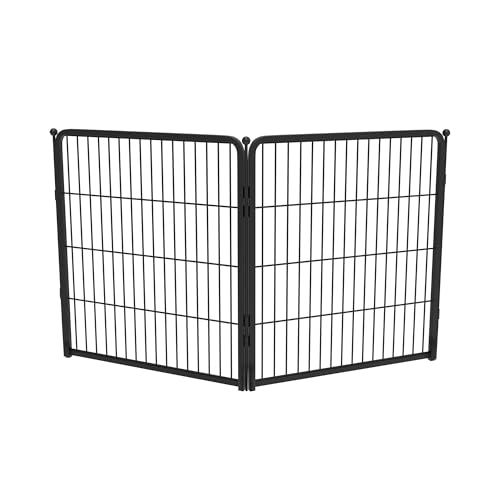 Homeplus Indoor Dog Playpen (Black / 32"H)