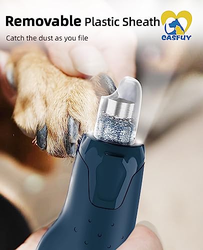 Dog Nail Grinder Quiet (Blue)