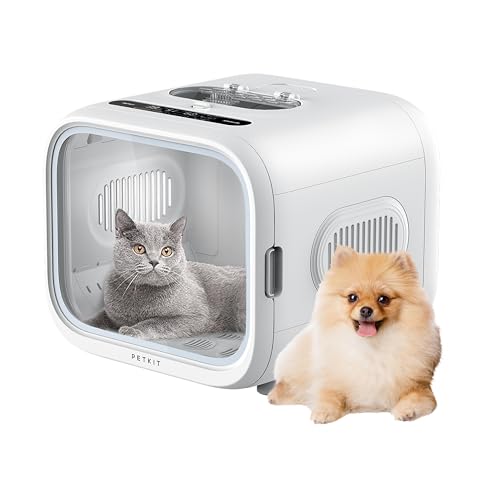 AIRSALON MAX Automatic Pet Hair Drying Box for Cat Puppy (White)