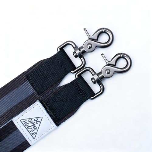 Hands Free Dog Leash with Pouch (Black)