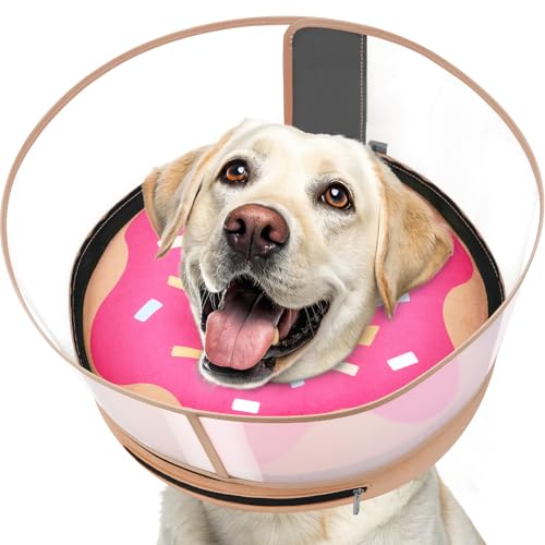 Inflatable Dog Cone with Anti (L (Neck: 14"-18"))