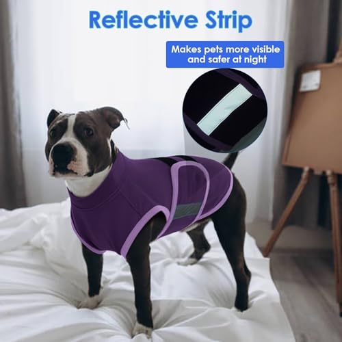 Dog Anxiety Relief Coat (Purple / Large)
