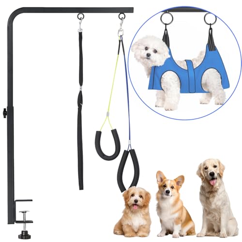Adjustable Dog Grooming Arm with Heavy (Style 2 / Small)
