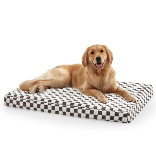 Dog Bed for Large Dogs (L (36x27) / Coffee)