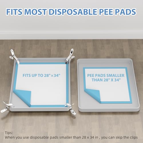 Dog Pee Pad Holder (X-Large: 28" x 34")