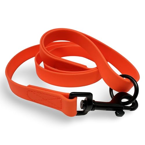 SparkDog Daily Dog Training Leash (Daily-Orange / L 4' * W 3/4")
