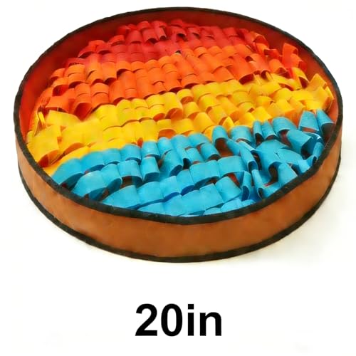 Snuffle Mat for Dogs Large Breed (Rainbow)