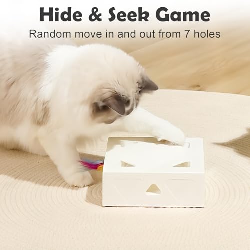 Interactive Cat Toys (White Normal / Large)