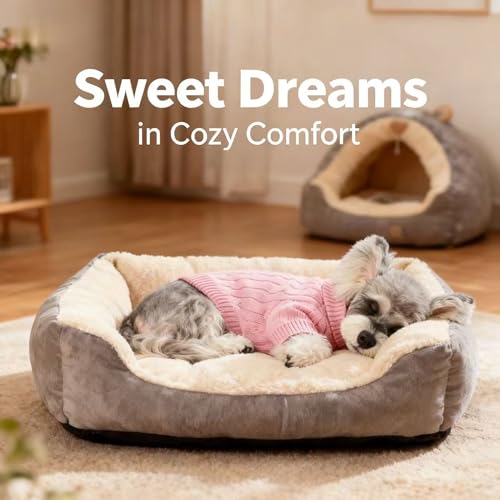 Small Medium Dog Sweater (Pink / Medium)